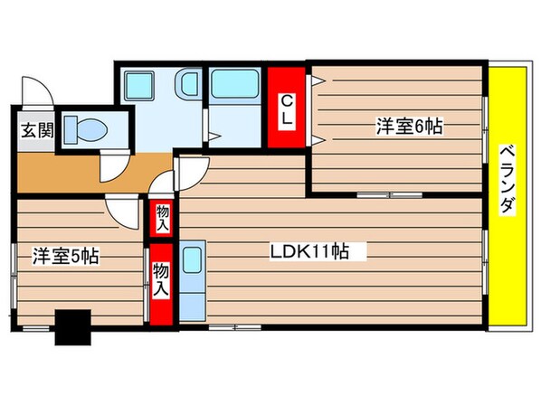 ヴェルデ平針南の物件間取画像